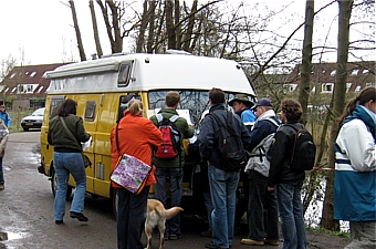 Alles over geocaching: Het Gele Bussie